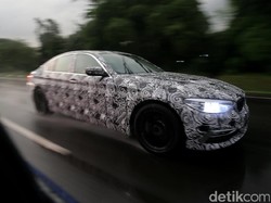 BMW Seri 5 Terbaru Tertangkap Kamera detikOto di Kawasan BSD