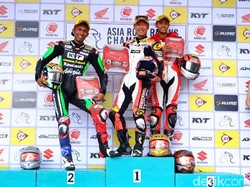 Irfan Ardiansyah Naik Podium di Kelas Supersports 600cc