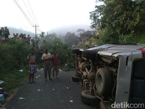 Korban Tewas Kecelakaan Mobil di Gunungkidul Kini Jadi 4 Orang
