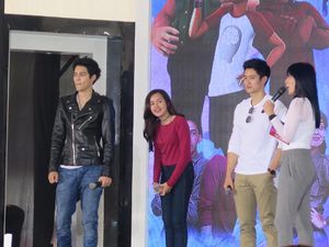 Beby Tsabina dan Maxime Bouttier Bikin Histeris Penggemar di Hangout With All Stars