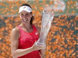 Kalahkan Wozniacki, Konta Juara Miami Terbuka