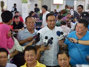 Kunjungi Pasar Muara Karang, Anies Ingin Rangkul Semua Golongan