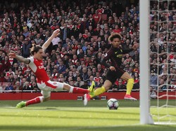City Sementara Ungguli Arsenal 2-1