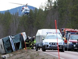 Bus Angkut Pelajar Terguling di Swedia, 3 Orang Tewas dan 20 Terluka