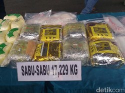 Ini Kronologi Pengungkapan Kasus Sabu 17,5 Kg