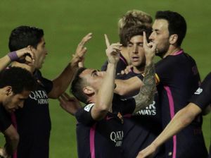Enrique Beri Pujian untuk Alcacer Enrique Beri Pujian untuk Alcacer