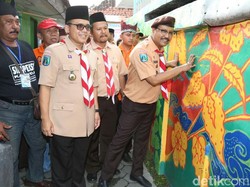 1.000 Kader Pramuka Mempercantik Kampung di Banyuwangi