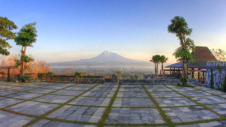 Foto: Panorama manis dari Abhayagiri Restaurant (dok Istimewa) Foto: Panorama manis dari Abhayagiri Restaurant (dok Istimewa)