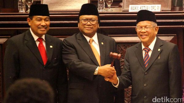 Oesman Sapta Resmi Jadi Ketua DPD