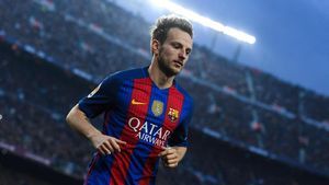 Momen-Momen Indah Rakitic di Barcelona