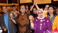 OSO, Nono dan Damayanti Gandengan Tangan di Paripurna DPD