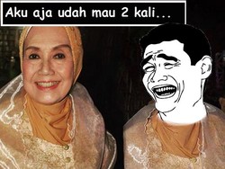 Meme detikHOT: Nani Widjaja Aja Mau Nikah Lagi, Kamu Masih Sendiri?