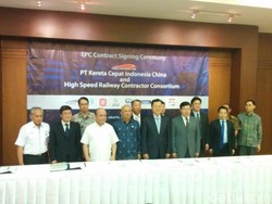 Agar Pinjaman Cair, Kontrak Kereta Cepat JKT-BDG Rp 62 T Diteken