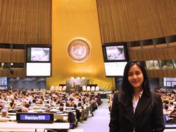 Mahasiswi Indonesia di Amerika Ikut Sidang Tahunan di PBB