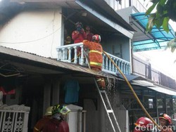 Rumah di Kompleks Hankam Depok Terbakar, 10 Unit Damkar Dikerahkan