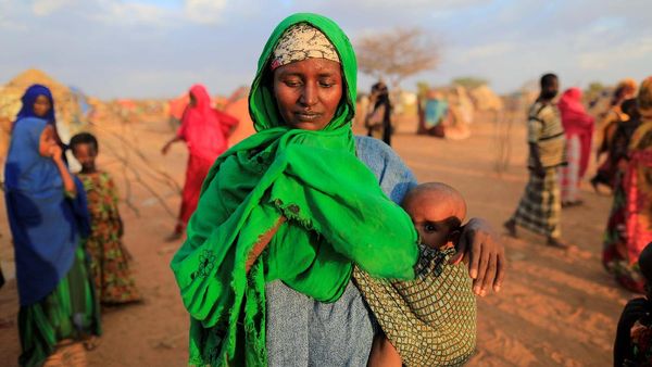 Pengungsi Somalia Menanti Bantuan