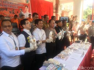 Polisi Gagalkan Penyelundupan Sabu Taiwan Pesanan Napi LP Cipinang