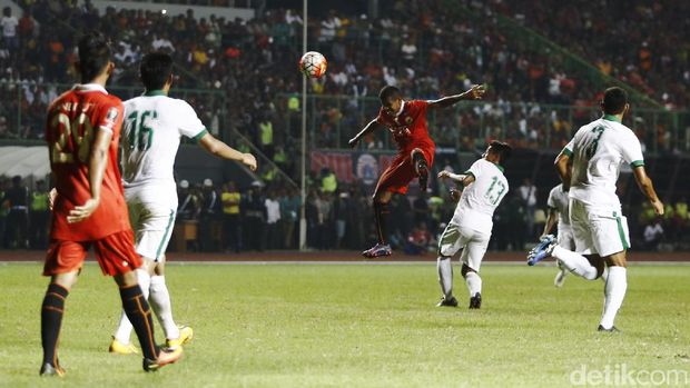 Timnas U-22 Bermain Imbang Tanpa Gol Kontra Persija
