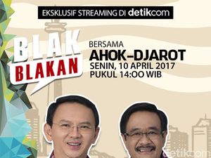 Saksikan Live Streaming Blak-blakan Ahok-Djarot Senin Besok