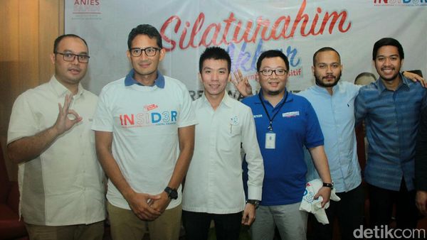 Silaturahmi Relawan Digital Anies-Sandi