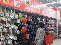 Peralatan Masak Diskon Hingga 50% di Transmart dan Carrefour