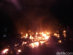 9 Rumah di Lhokseumawe Terbakar, 1 Orang Luka-luka