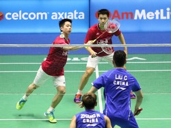 Kevin/Marcus Tembus Delapan Besar, Rian/Ahsan Tersisih
