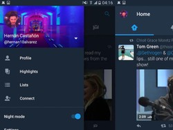 Twitter Jajal Fitur Night Mode