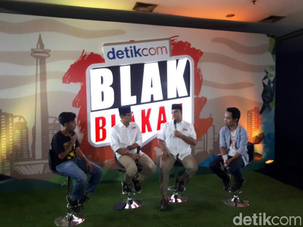 Bertemu Anak Jalanan, Anies-Sandi: Kami akan Tingkatkan Ruang Seni Bertemu Anak Jalanan, Anies-Sandi: Kami akan Tingkatkan Ruang Seni