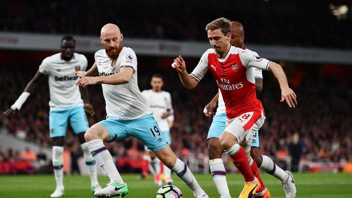 Babak Pertama, Arsenal vs West Ham Tanpa Gol