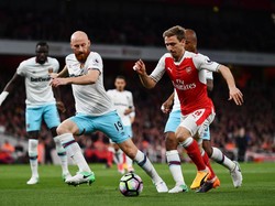 Babak Pertama, Arsenal vs West Ham Tanpa Gol