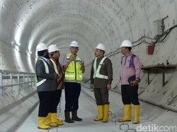 Pembangunan MRT Lebak Bulus-Bundaran HI Capai 75%