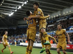 Comeback, Spurs Kalahkan Swansea 3-1