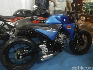 Suzuki GSX-R150 Jadi Cafe Racer