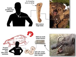 Buat Perhiasan Sejak Zaman Es, Nenek Moyang Nusantara Kreatif