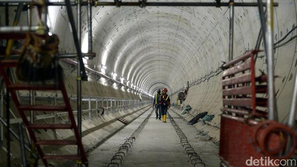 Penampakan Terkini Stasiun MRT Bundaran HI