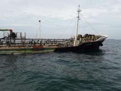 Polisi Periksa Kru dan Nakhoda Kapal yang Tabrakan di Pulau Seribu
