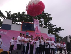 Deklarasi Pink, Bupati Fadeli Ajak Warga Tak Gunakan LPG Subsidi