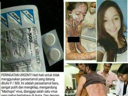 Parasetamol Bervirus Bikin Ruam dan Lepuh? Jangan Langsung Percaya