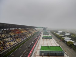 Cuaca Buruk Bikin Latihan Bebas Kedua GP China Dibatalkan