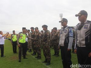 4.154 Personel Gabungan Amankan Istighosah Kubro di Sidoarjo
