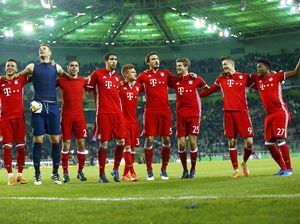 Perbincangan soal Treble Warnai Ruang Ganti Bayern