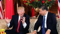 Pertemuan Perdana Trump dan Xi Jinping