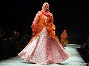 Keindahan Sulam Bukittinggi dalam Koleksi Busana Lebaran Shafira