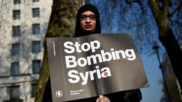 Aksi Menolak Perang Suriah