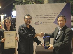 Keren! Trans Studio Bandung Raih Sertifikasi Internasional