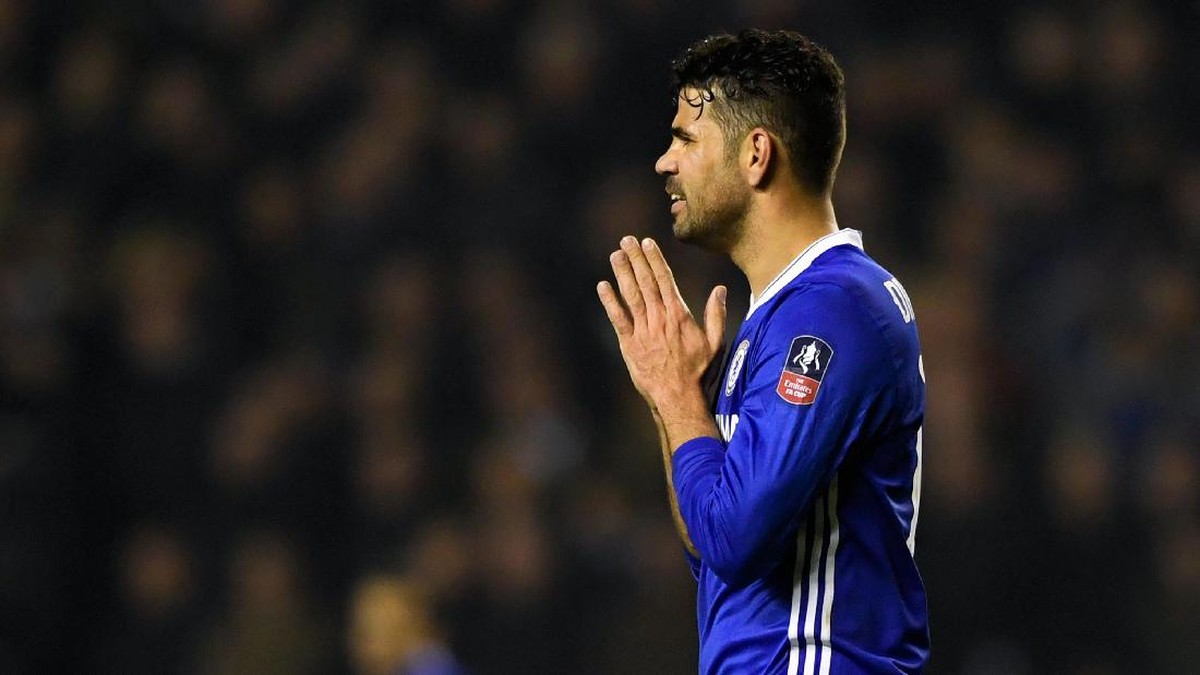 Penyerang Chelsea Diego Costa cuma ingin ke Atletico Madrid (Stu Forster/Getty Images)