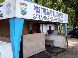 Menengok Pos Polisi di Tuban yang Ditembaki Teroris