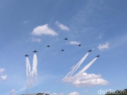 HUT ke-71, TNI AU Pamerkan Akrobat Udara Sampai Simulasi Tempur