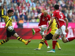 Lewandowski Dua Gol, Bayern Hajar Dortmund 4-1